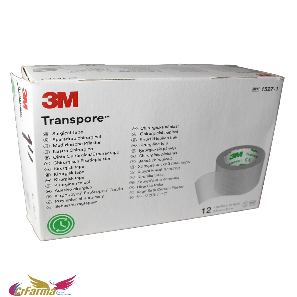 CINTA TRANSPORE 1" J-1 *