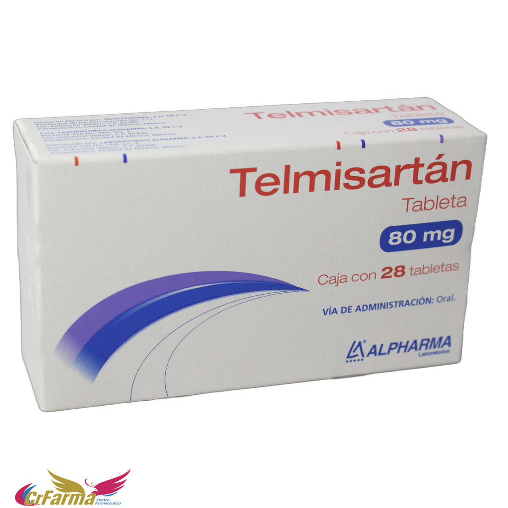 TELMISARTÁN 80 MG C/28 TABLETAS