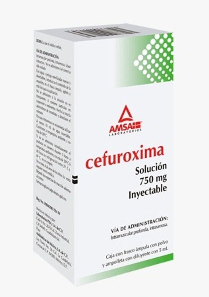 CEFUROXIMA SOL INY IM ó IV C/1 AMP