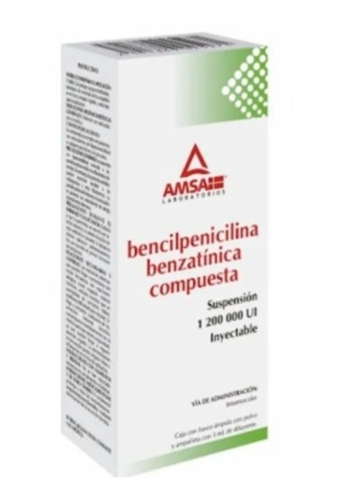 BENZATINA BENCILPENICILINA COMPUESTA 1200 000 UI