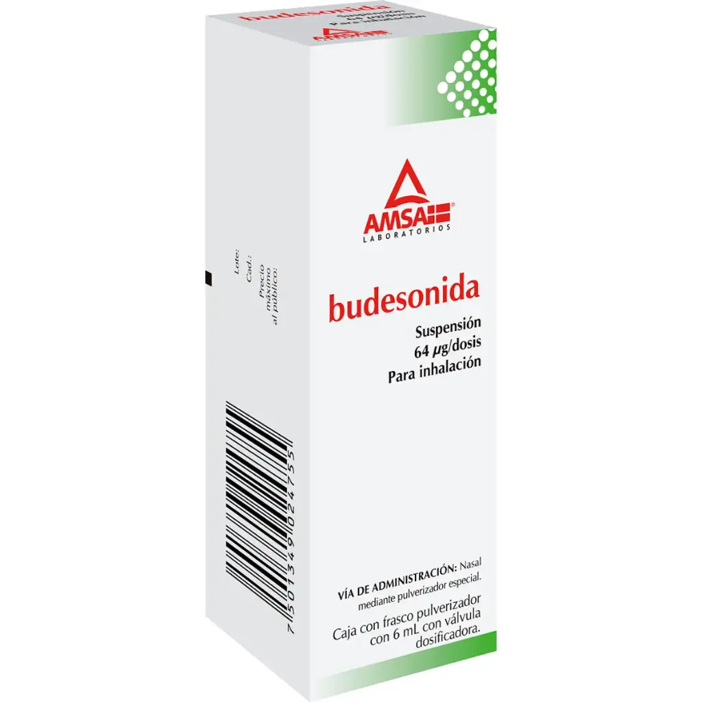 BUDESONIDA SUSP. NASAL 6 ML C/120 DOSIS