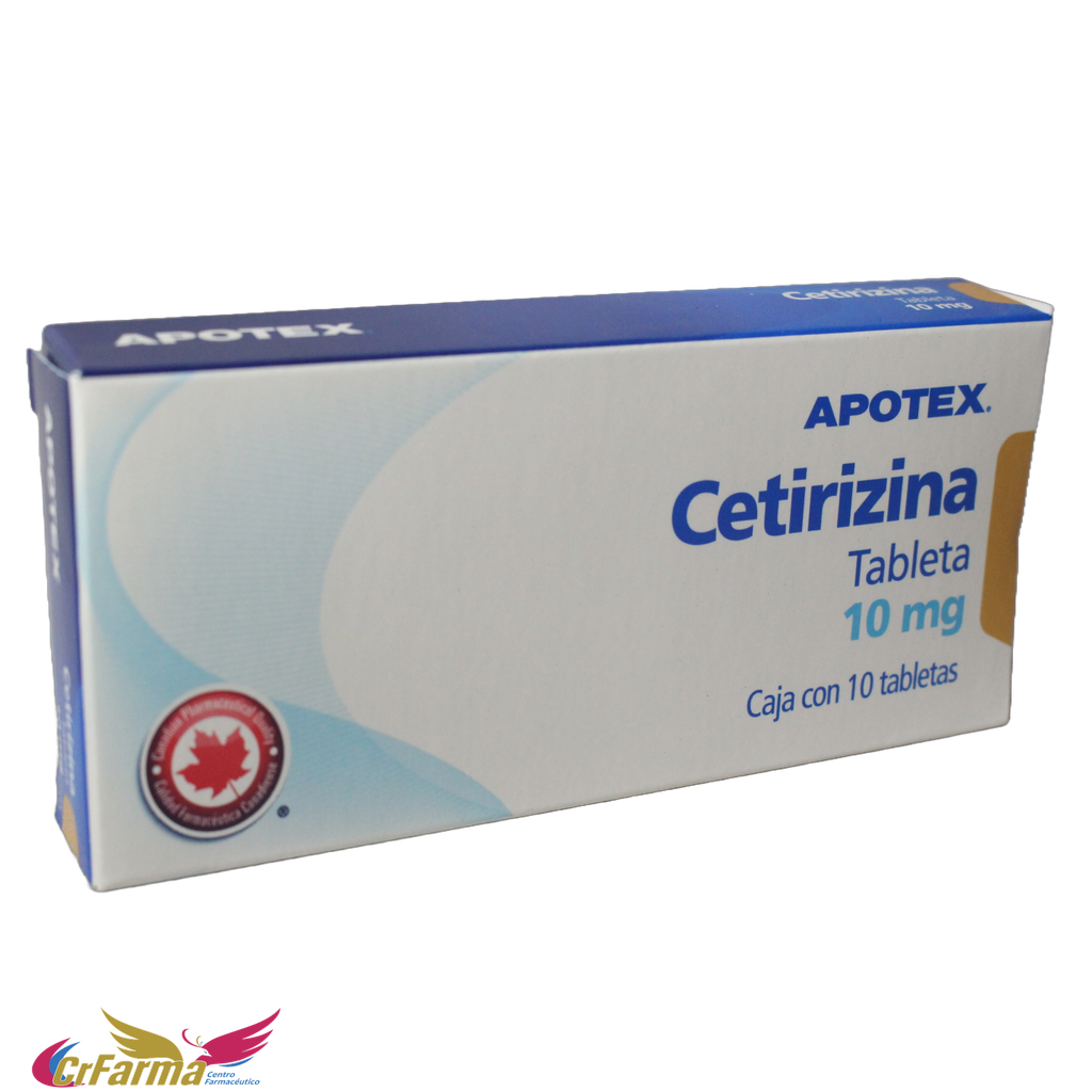 CETIRIZINA TABLETAS C/10