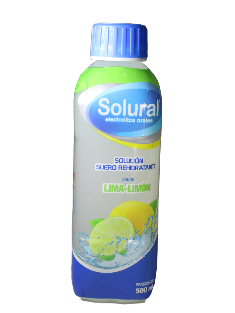SOLURAL SABOR LIMA-LIMÓN 500ML