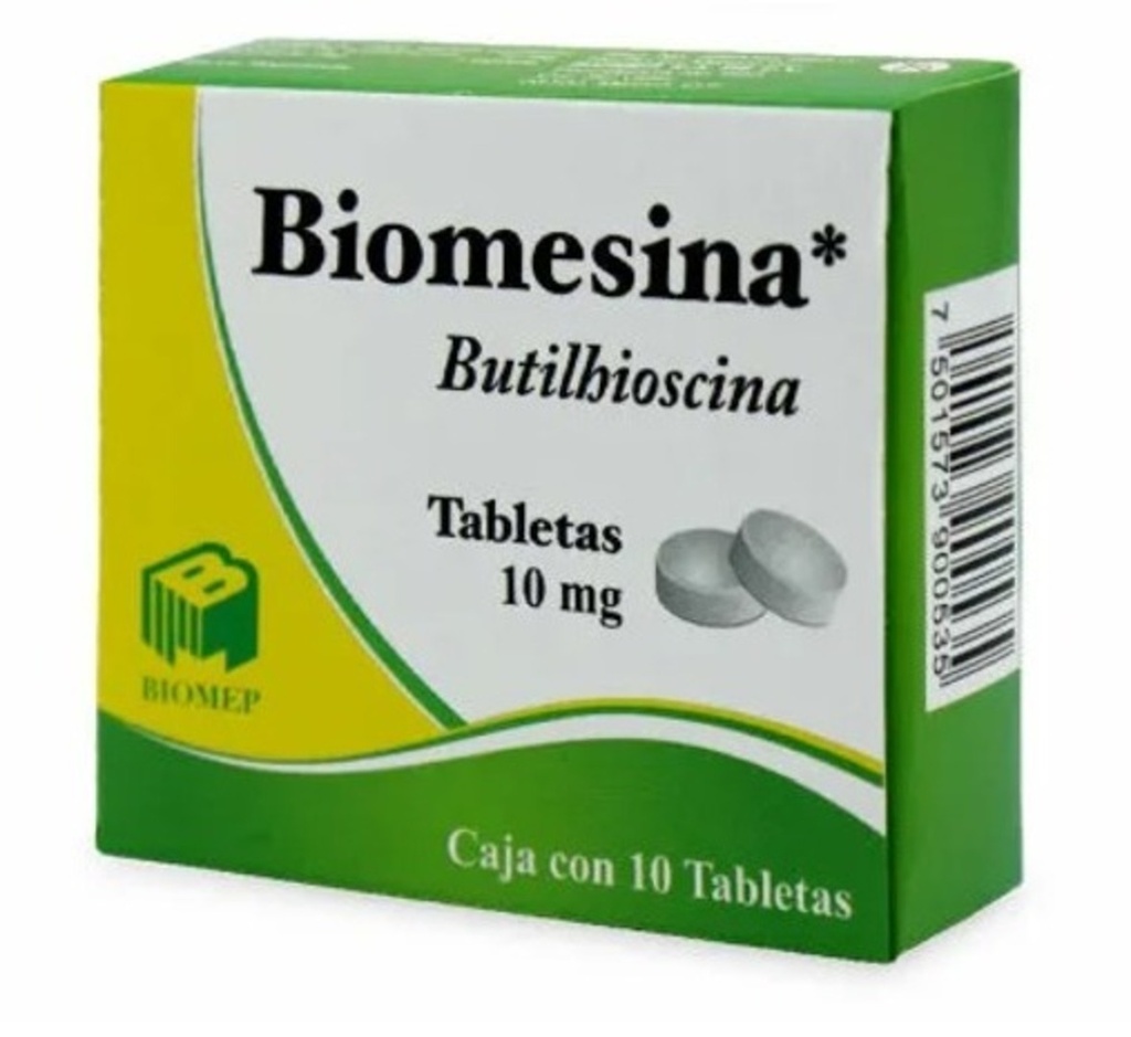 BIOMESINA C/10 TABLETAS