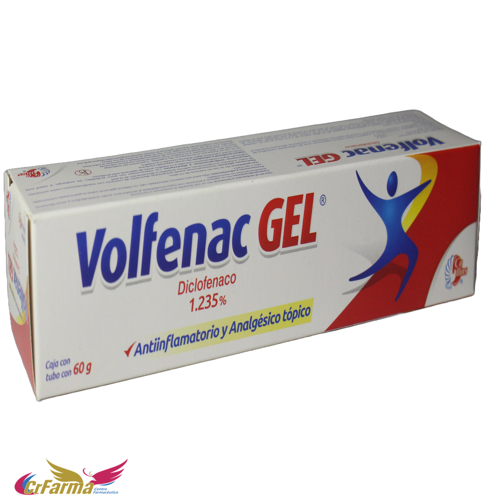 VOLFENAC GEL 1.235 TUBO C/60 GR