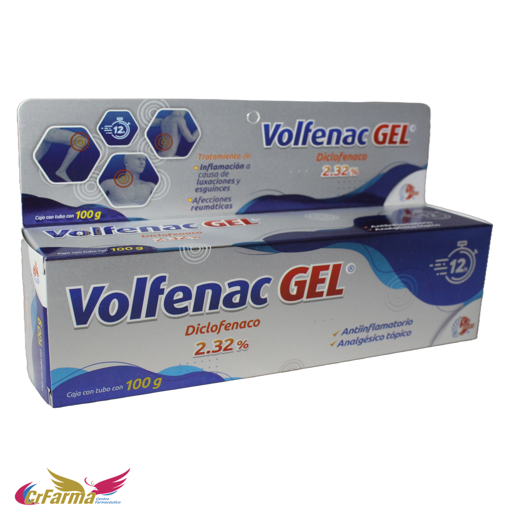 VOLFENAC GEL 2% TUBO C/100 GR