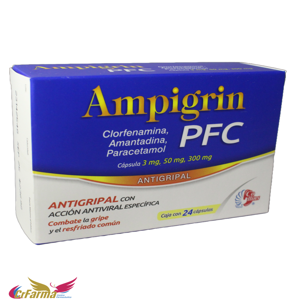 AMPIGRIN PFC C/24 CÁPSULAS