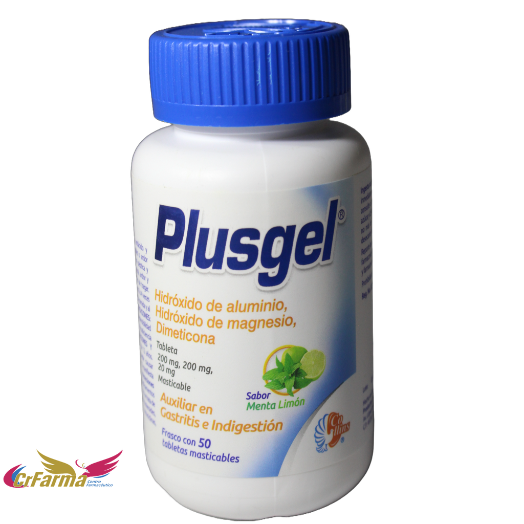 PLUSGEL C/50 TABLETAS MASTICABLES