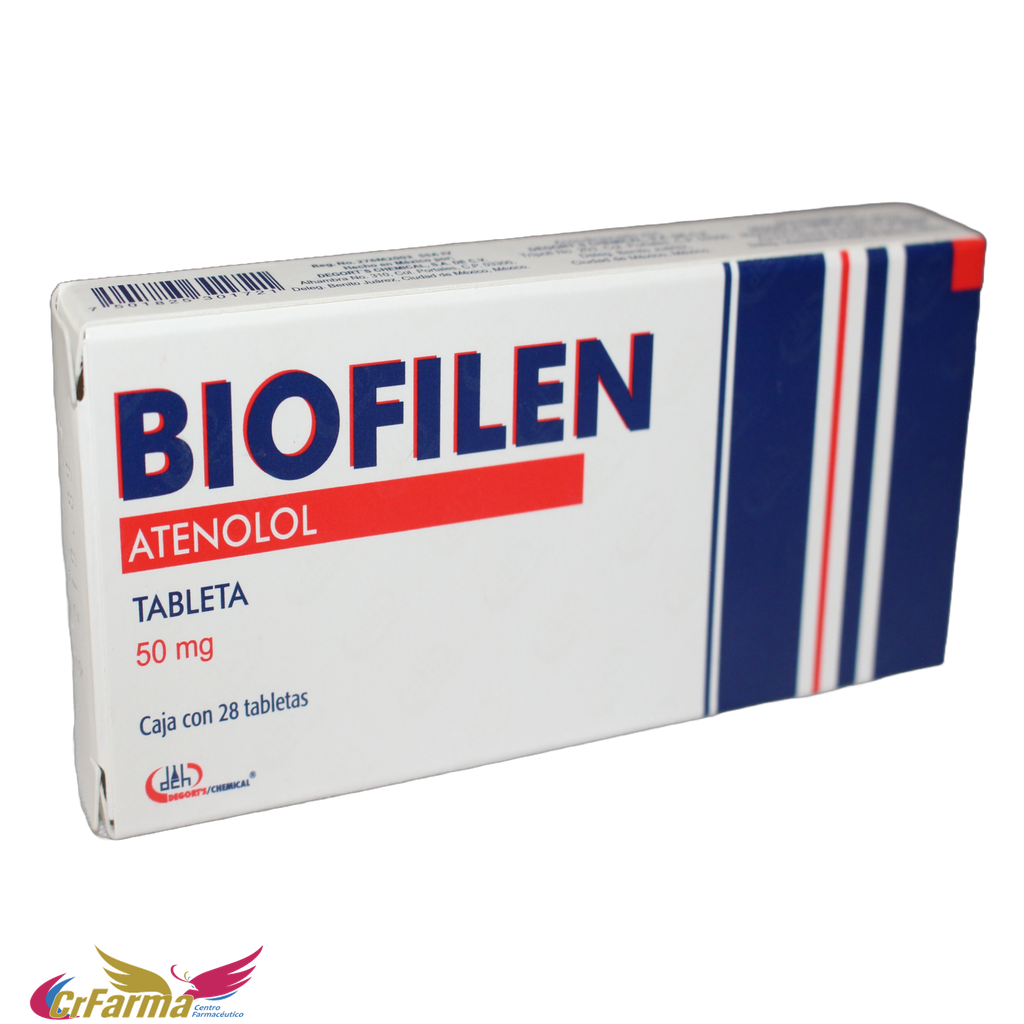 BIOFILEN 50 MG C/28 TABLETAS
