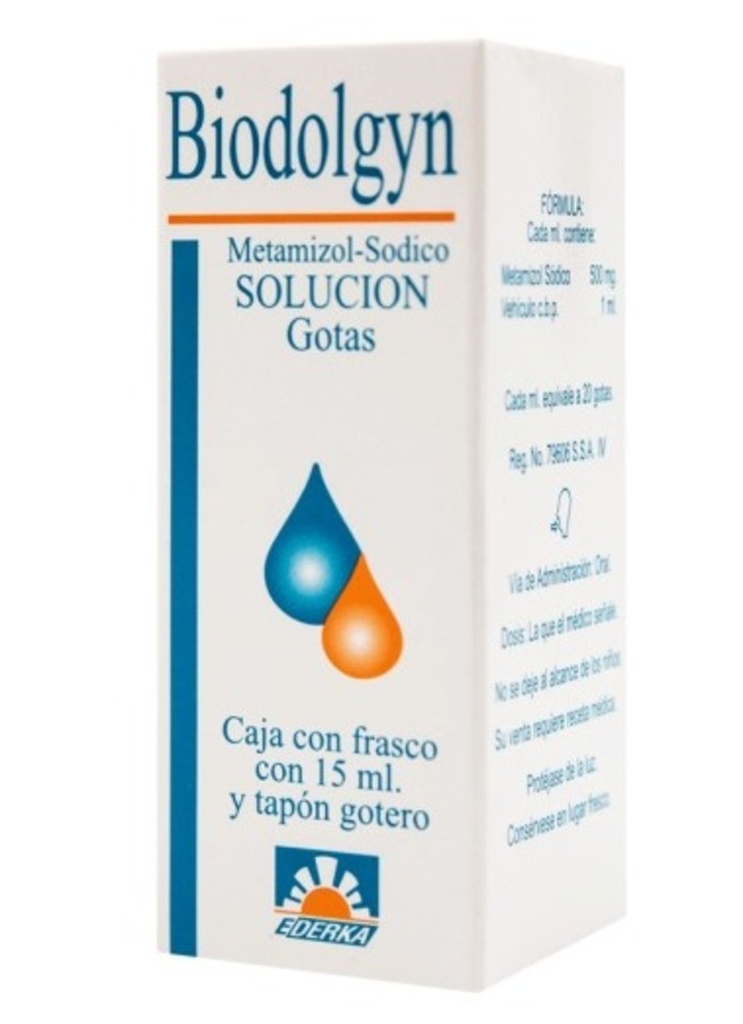 BIODOLGYN SOLUCIÓN GOTAS 15 ML
