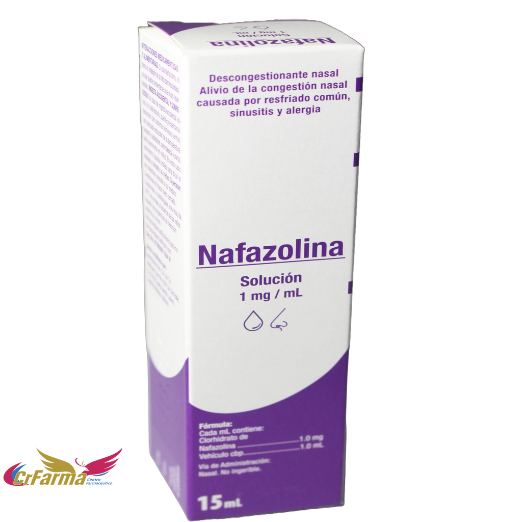 NAFAZOLINA SOLUCIÓN NASAL C/15 ML