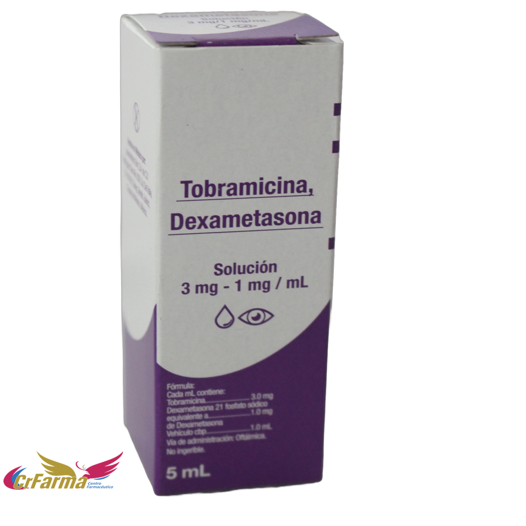 TOBRAMICINA/DEXAMETASONA OFTÁLMICA C/5 ML