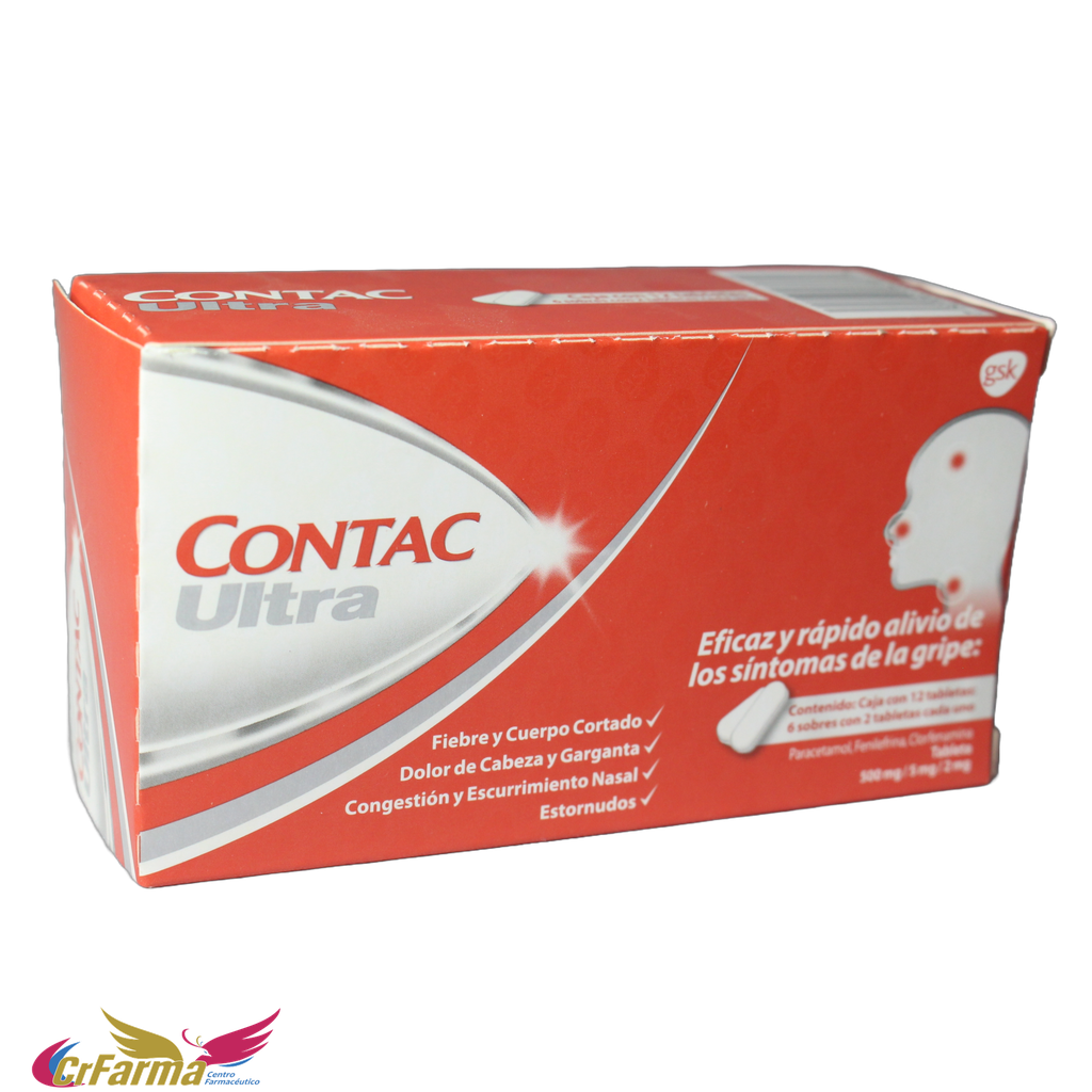 CONTAC ULTRA C/12 TABLETAS