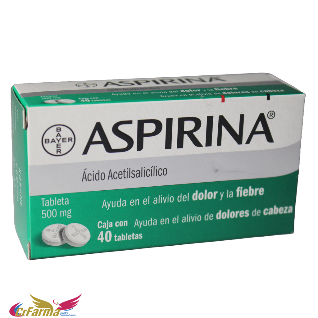 ASPIRINA TABLETAS 500 MG C/40