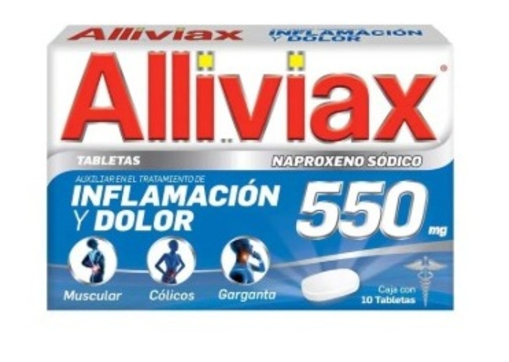 ALLIVIAX C/10 TABLETAS