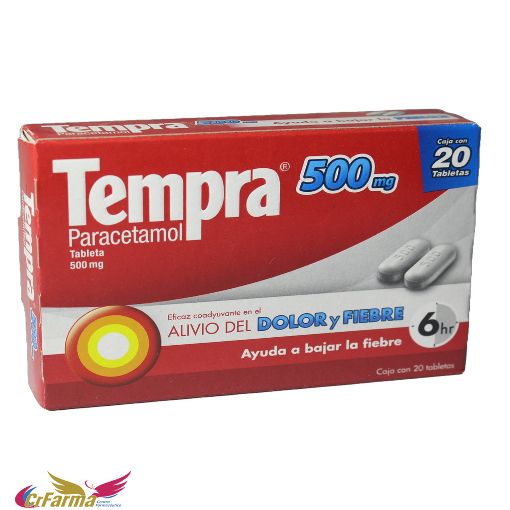 TEMPRA 500MG C/10 TABLETAS