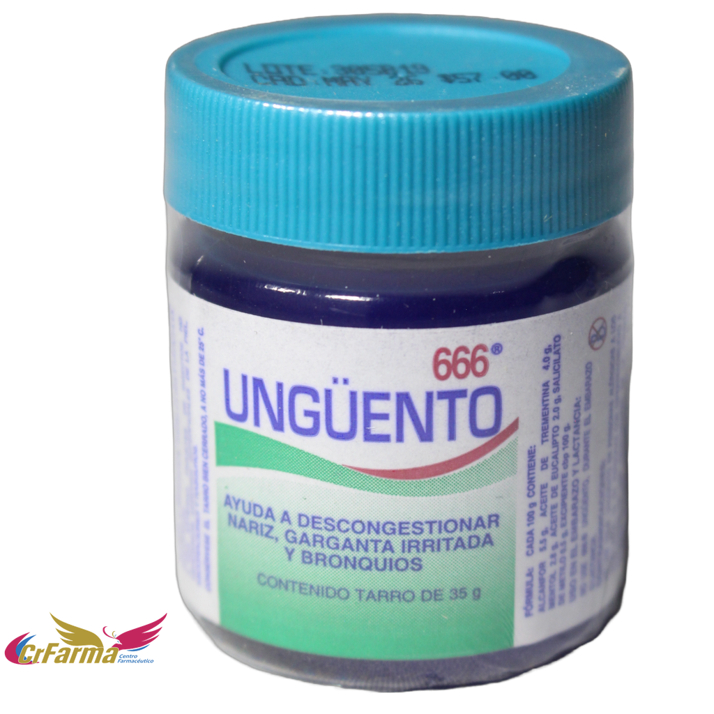 UNGÜENTO 666 TARRO 35 GR