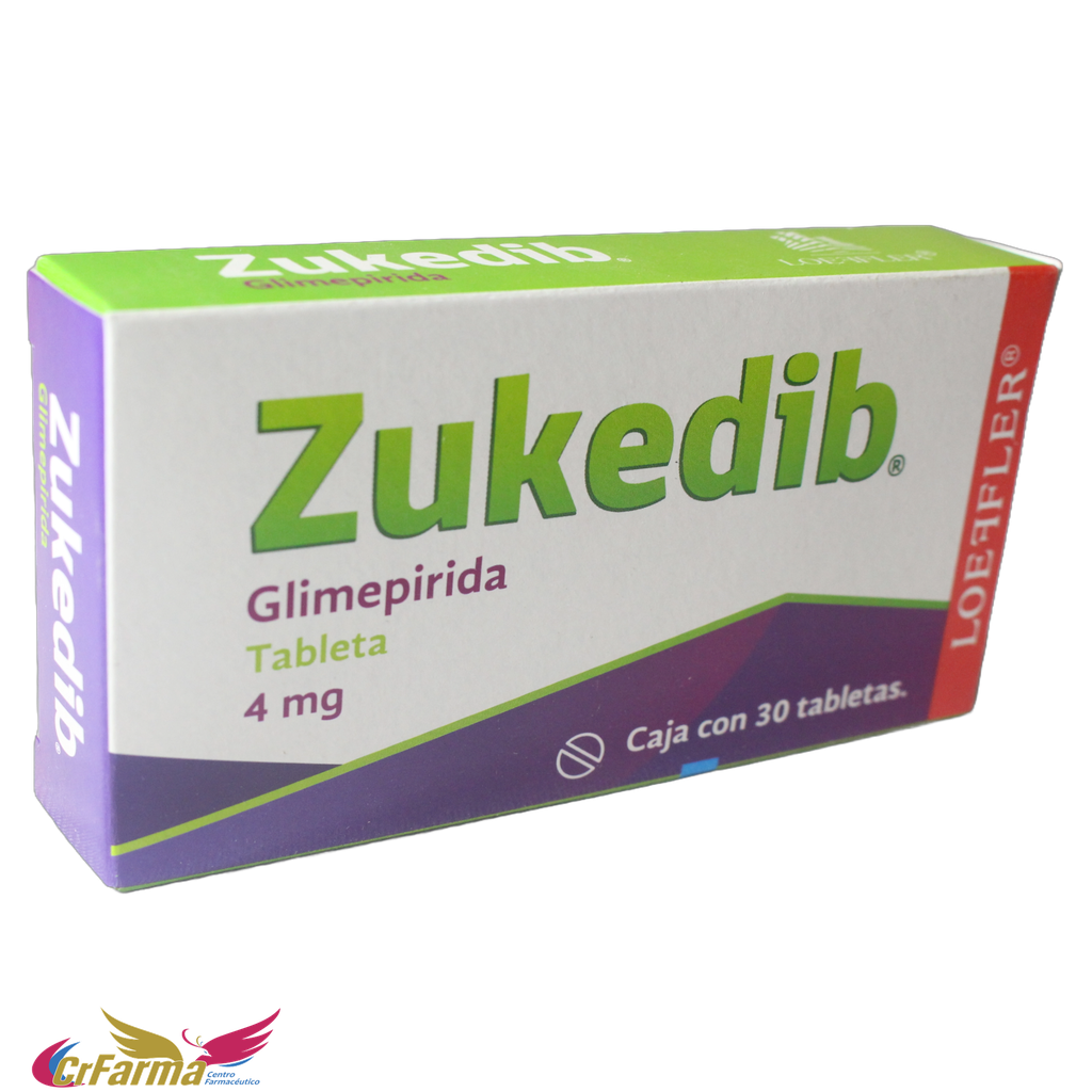 ZUKEDIB 4 MG C/30 TABLETAS