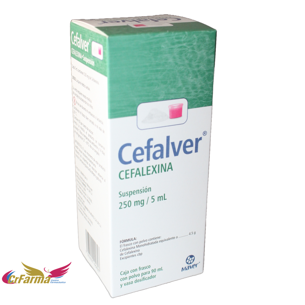 CEFALVER SUSPENSION 250 MG C/90 ML