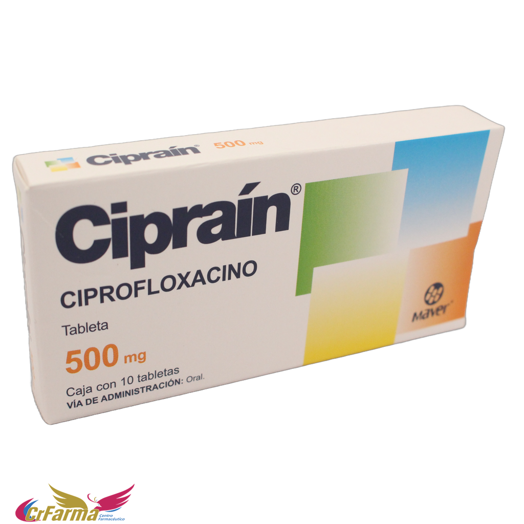 CIPRAIN 500 MG C/10 TABLETAS