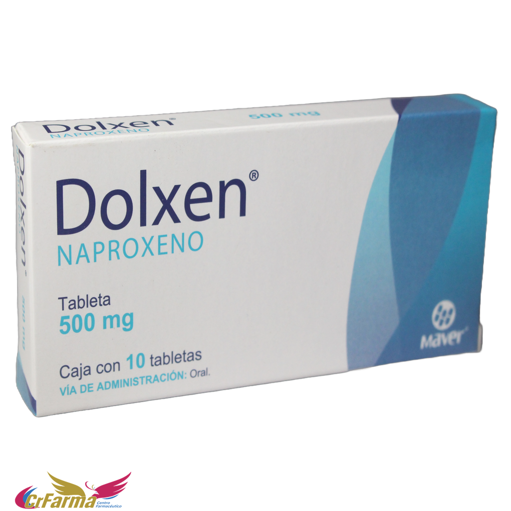 DOLXEN 500 MG C/10 TABLETAS