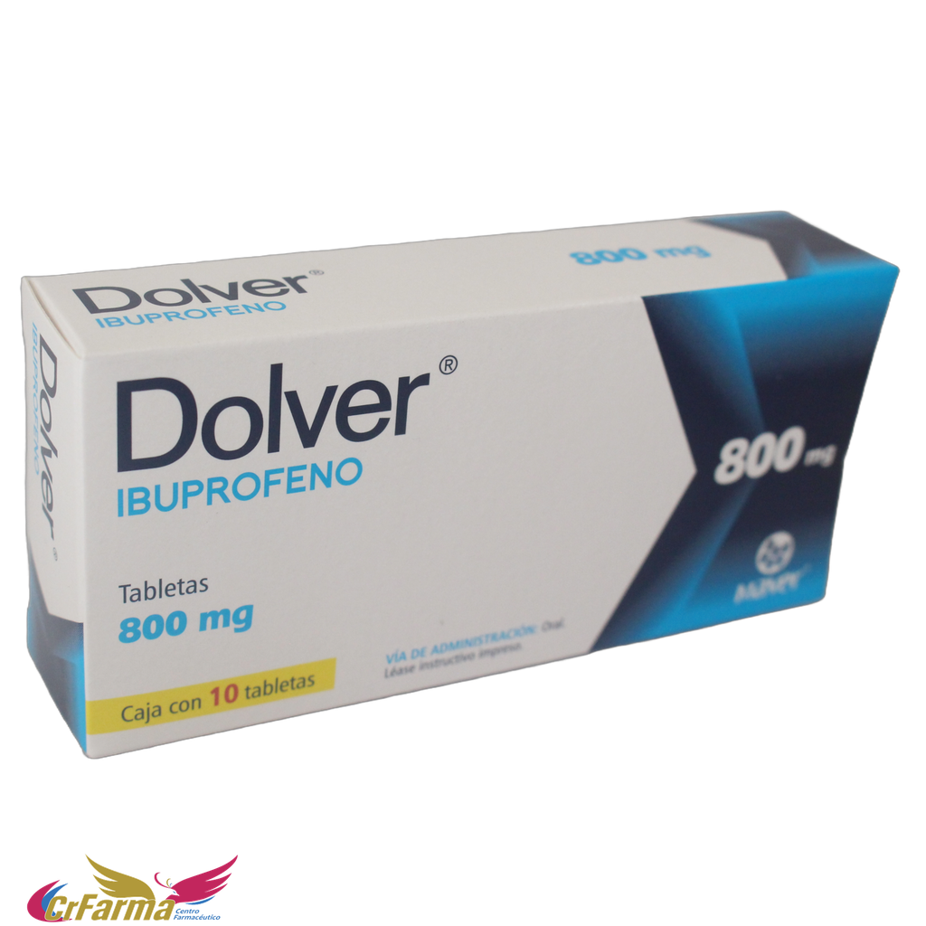DOLVER 800 MG C/10 TABLETAS