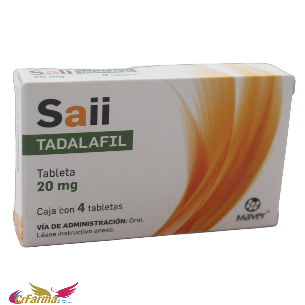 SAII 20 MG C/4 TABLETAS