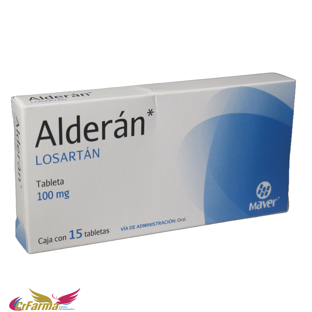 ALDERAN 100 MG C/15 TABLETAS