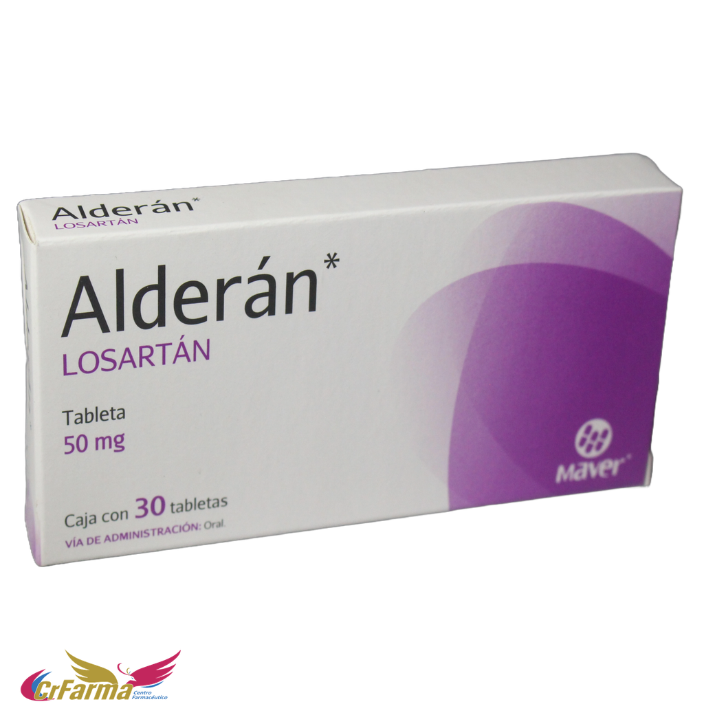 ALDERAN 50 MG C/30 TABLETAS