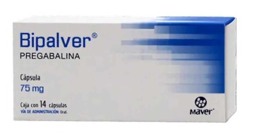 BIPALVER 75 MG C/14 CÁPSULAS