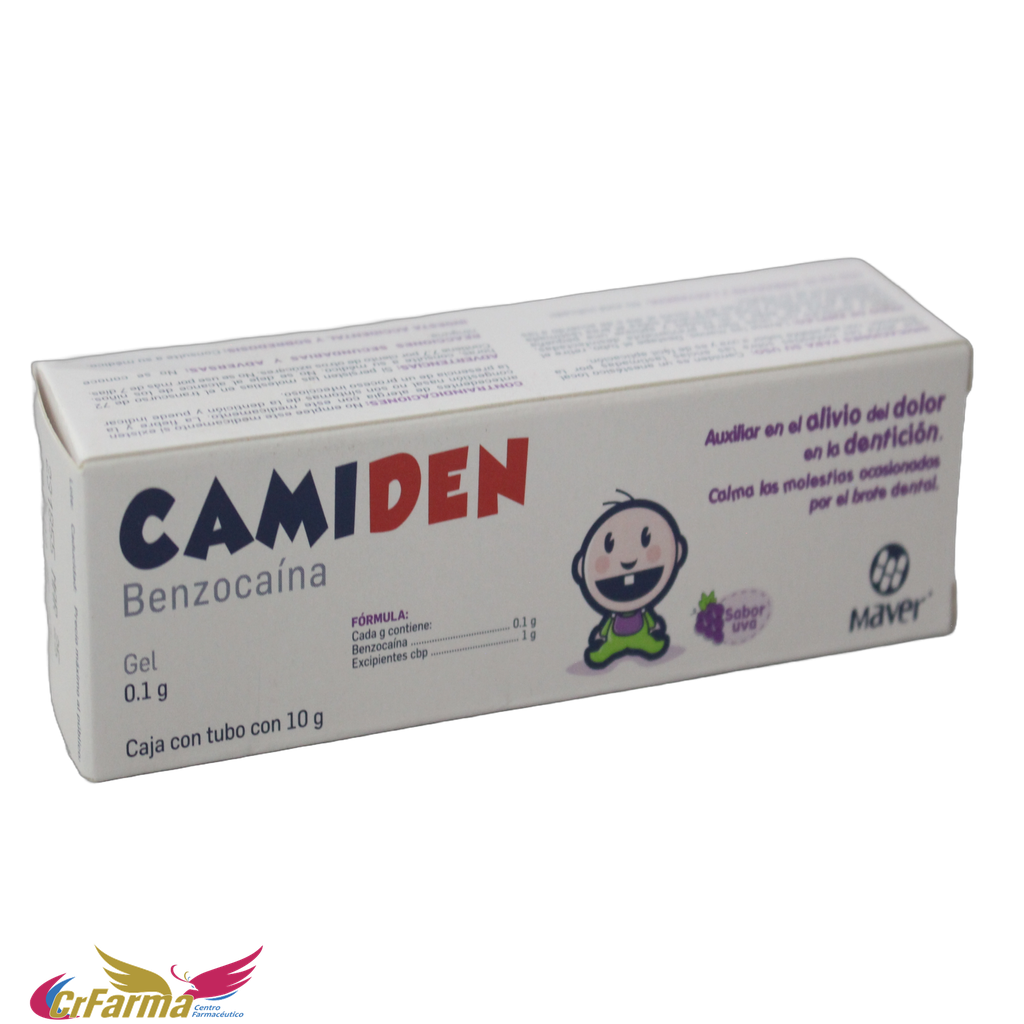 CAMIDEN GEL 100 MG C/10 GR