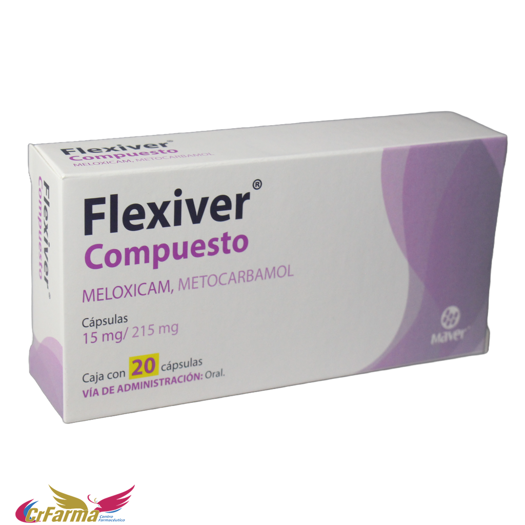FLEXIVER COMPUESTO 15 MG C/20 CÁPSULAS