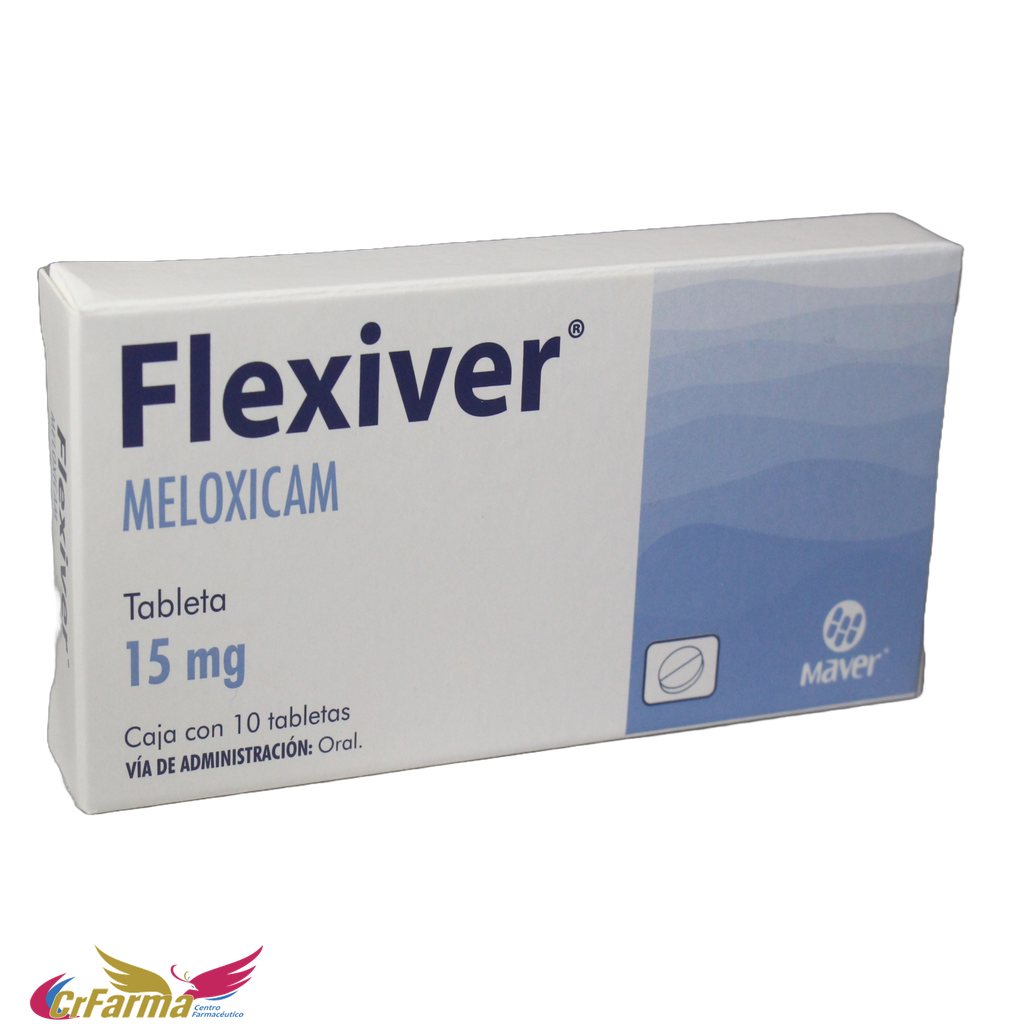FLEXIVER 15 MG C/10 TABLETAS