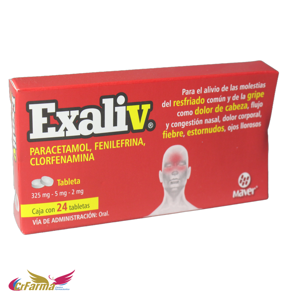 EXALIV C/24 TABLETAS