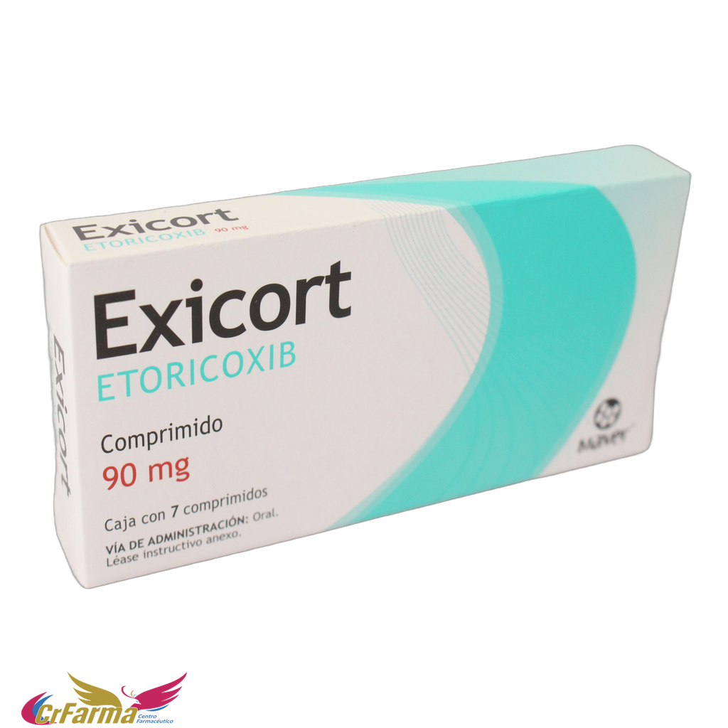 EXICORT 90 MG C/7 COMPRIMIDOS