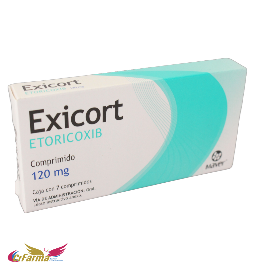 EXICORT 120 MG C/7 COMPRIMIDOS