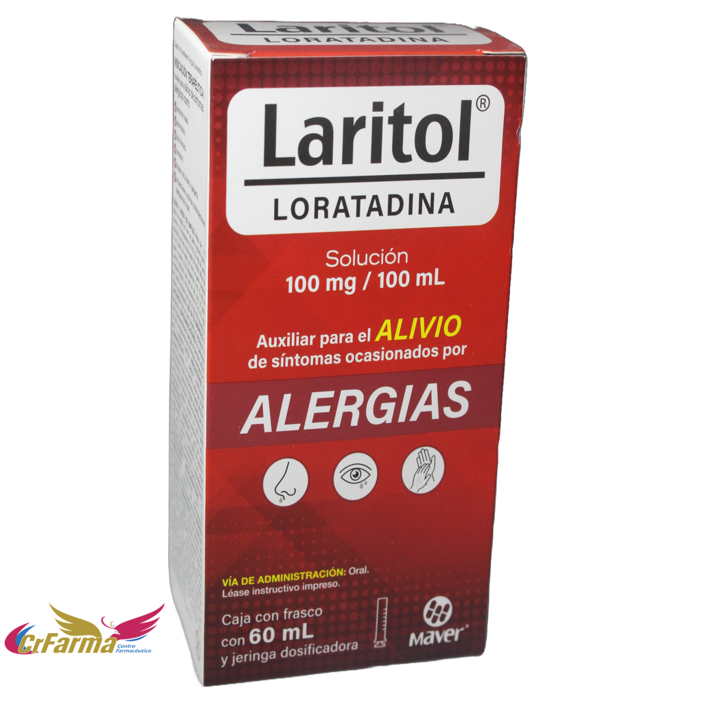 LARITOL 100 MG/100 ML SOLUCIÓN 60 ML