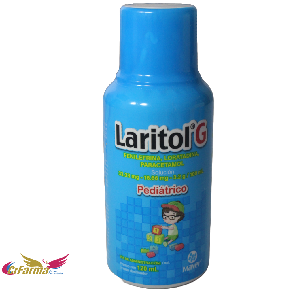 LARITOL G SUSPENSIÓN PEDIÁTRICA 120 ML