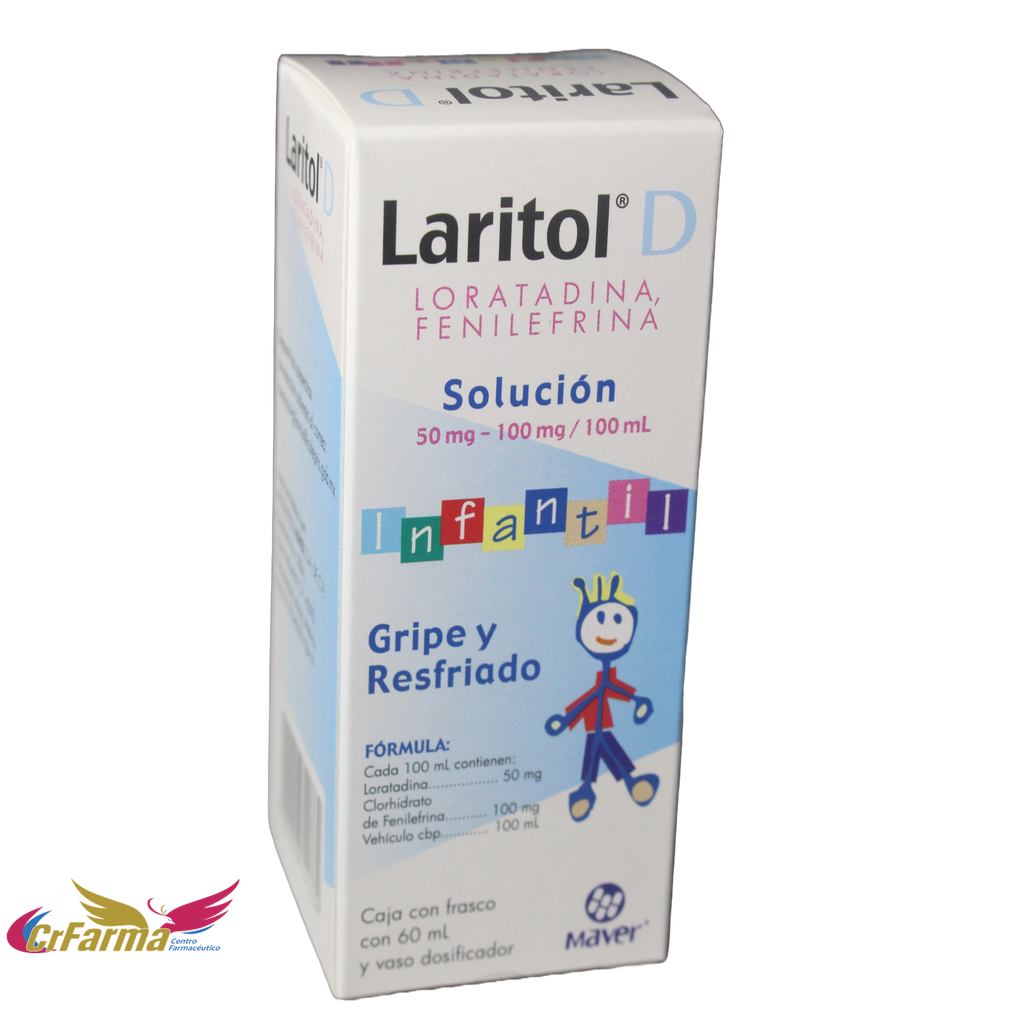LARITOL D INFANTIL SOLUCIÓN C/60ML
