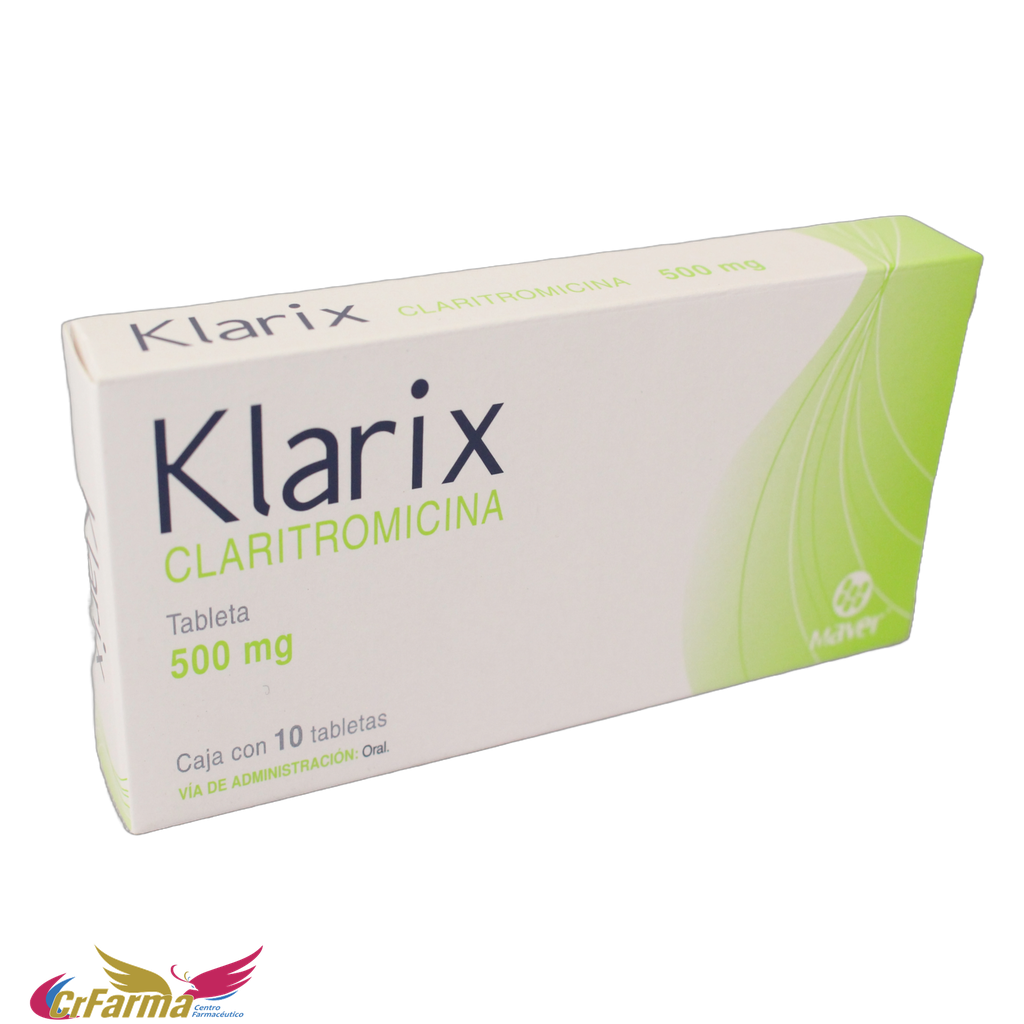 KLARIX 500 MG C/ 10 TABLETAS