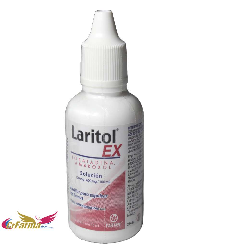 LARITOL EX 30 ML SOL GOTAS
