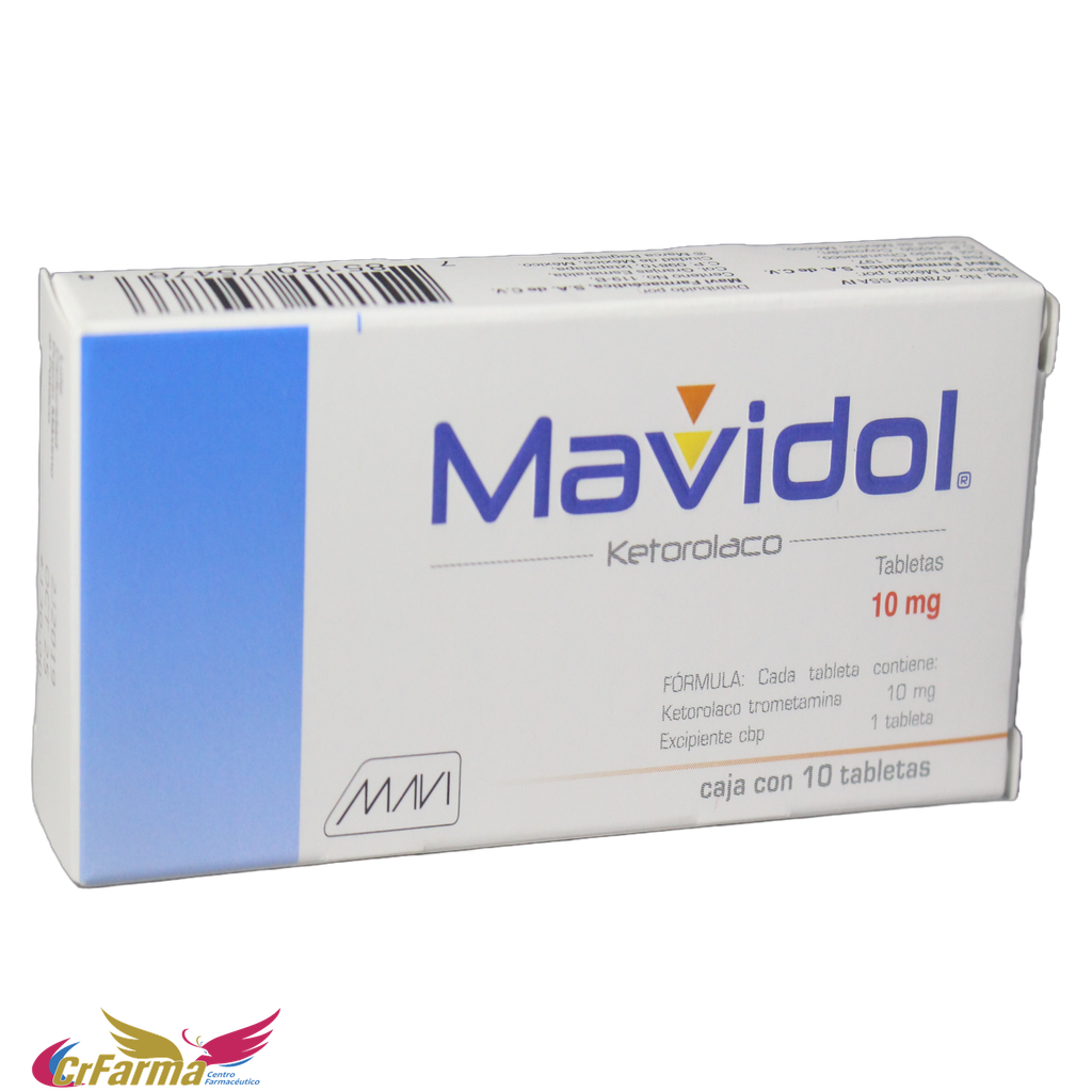 MAVIDOL 10MG C/10 TABLETAS