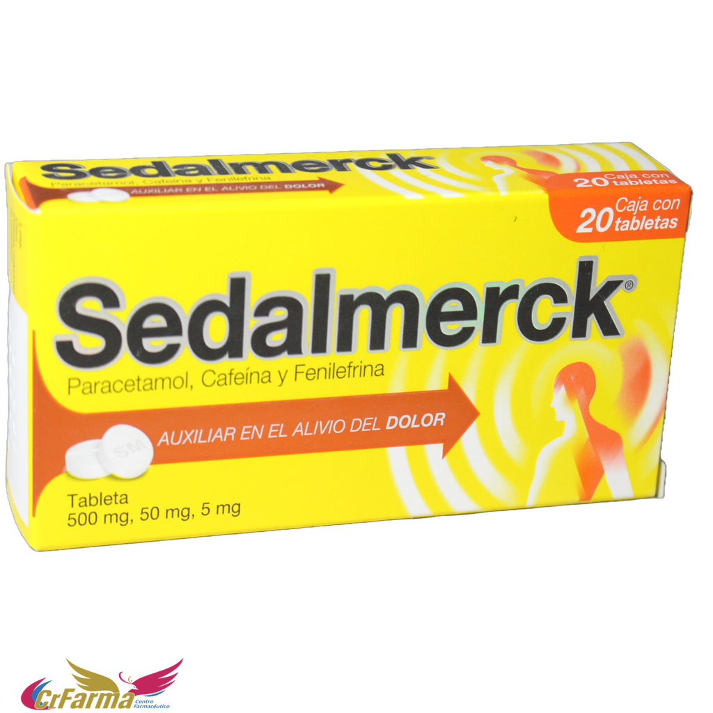 SEDALMERCK C/20 TABLETAS