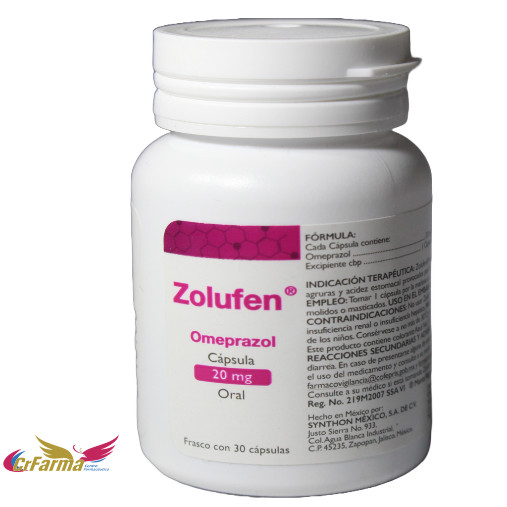ZOLUFEN 20 MG  C/30 CÁPSULAS
