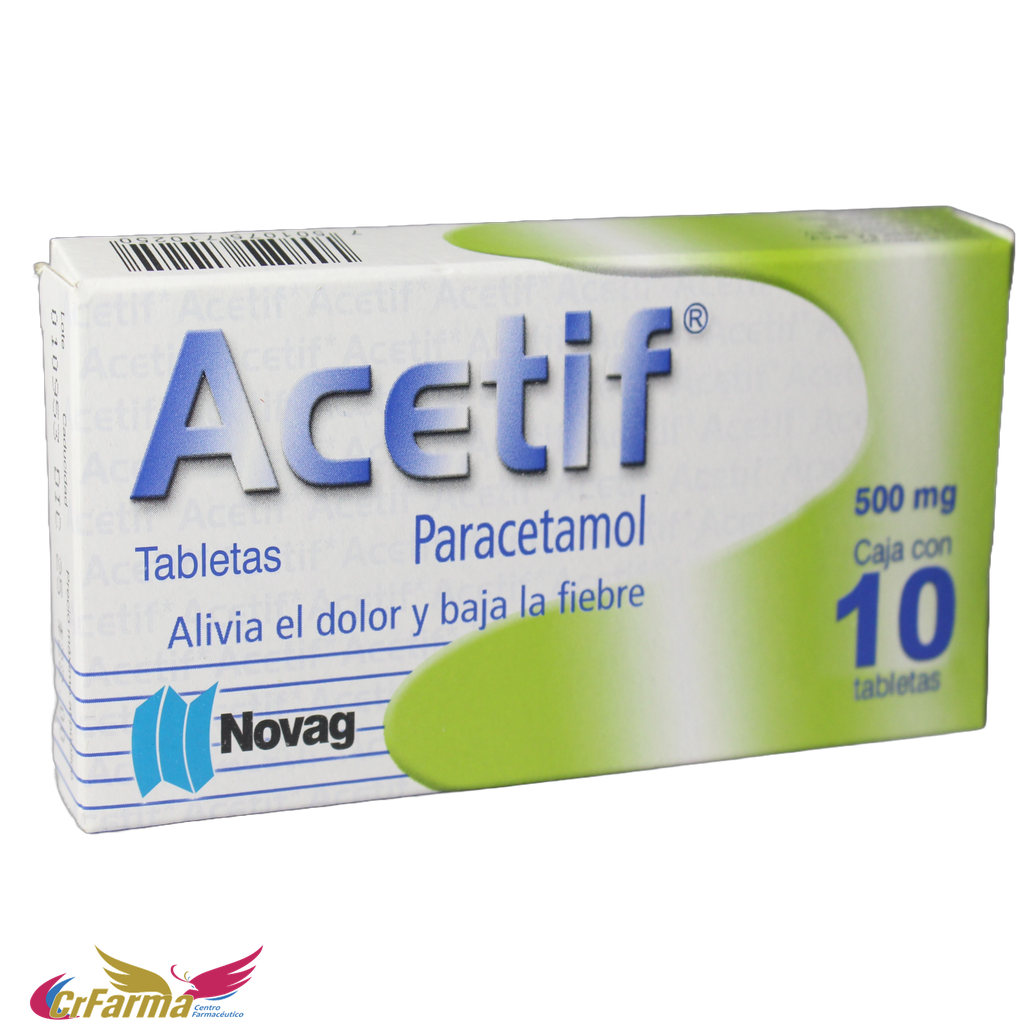 ACETIF C/10 TABLETAS