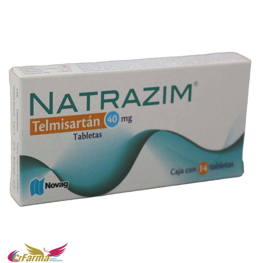 NATRAZIM 40 MG C/14 TABLETAS