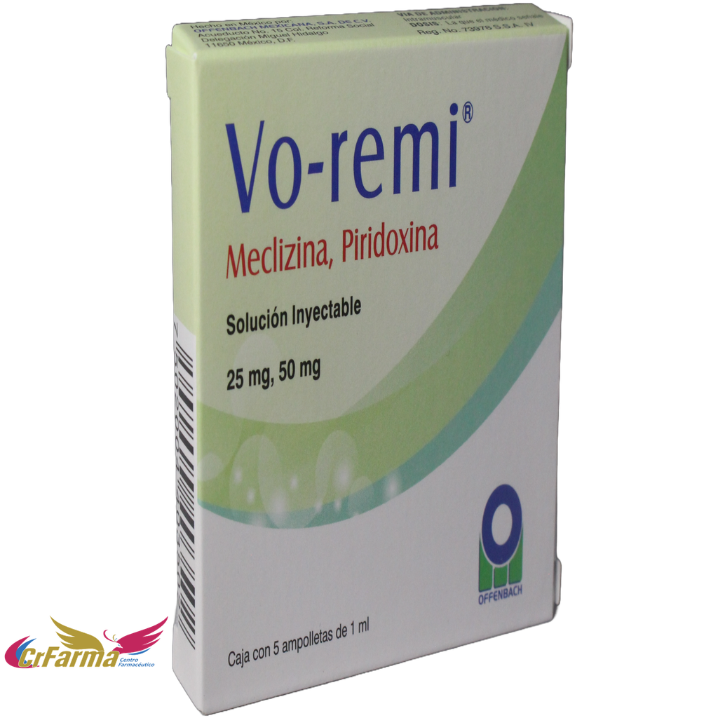 VO-REMI SOLUCIÓN INYECTABLE C/5 AMPOLLETAS