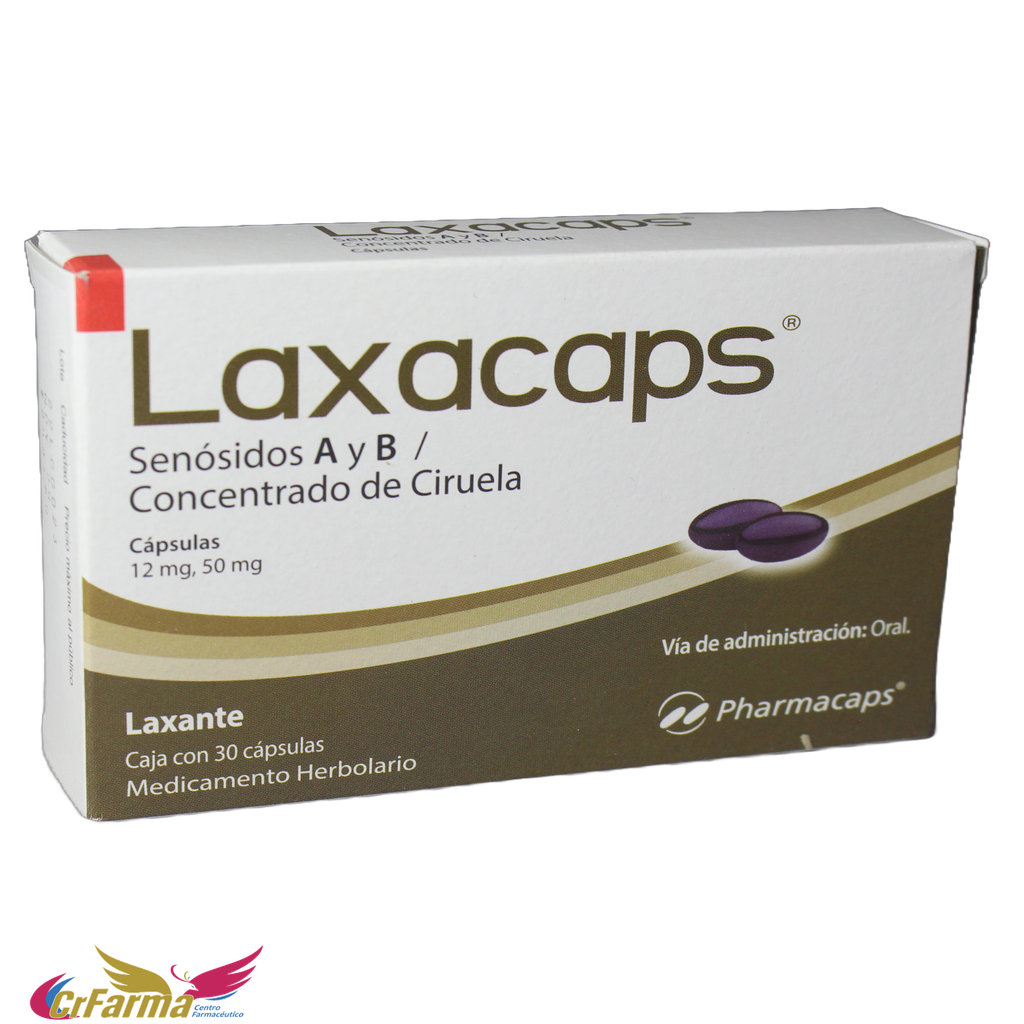 LAXACAPS SENÓSIDOS A Y B C/30 CÁPSULAS