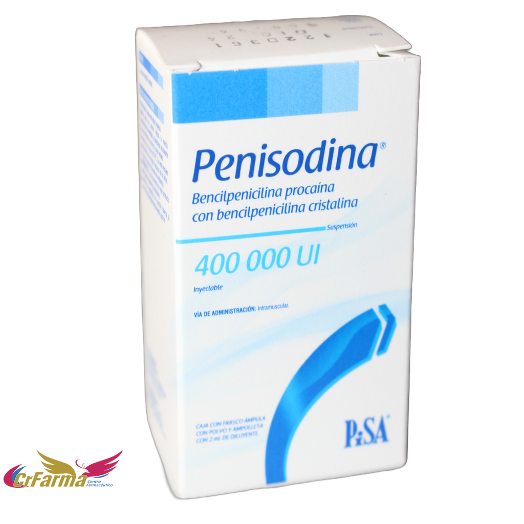 PENISODINA SOL. INY. 400,000 U. C/1 AMP