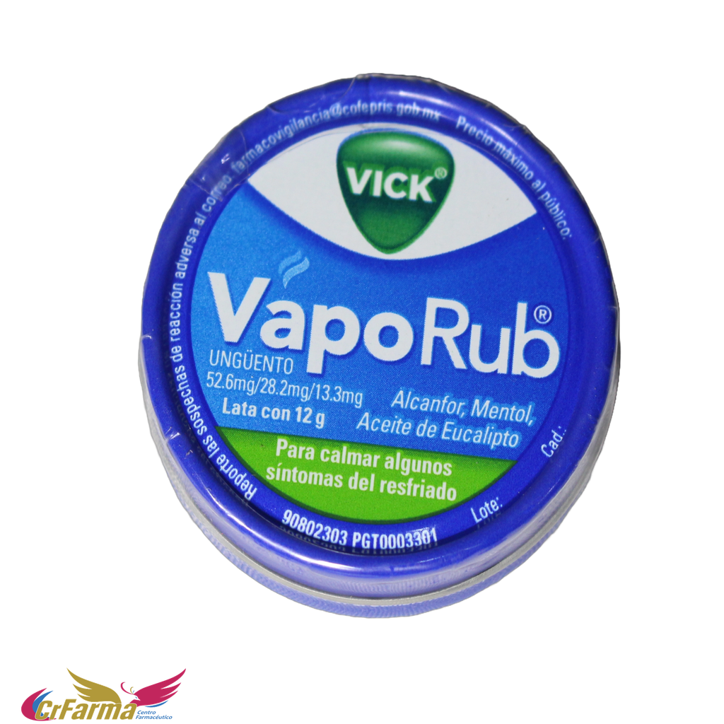 VICK VAPORUB LATA C/12 GR